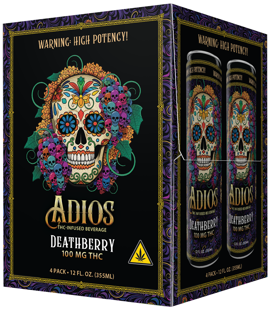 DEATHBERRY - 100MG THC SELTZER