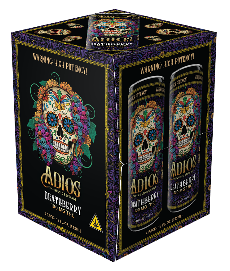 DEATHBERRY - 100MG THC SELTZER